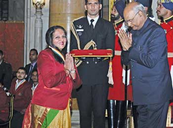 Kalpana Sankar remporte le Bal Kalyan Puraskar